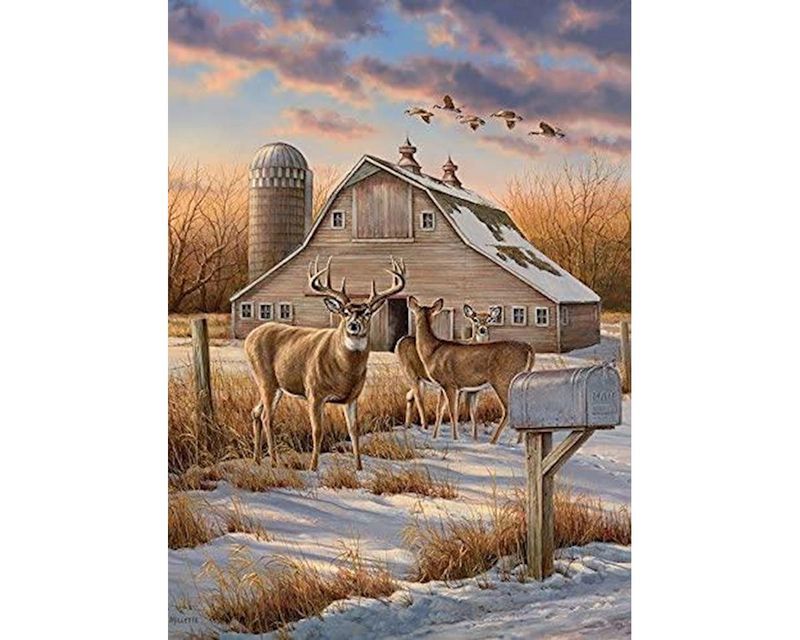 Cobble Hill Puzzles Rural Route (1000pcs)