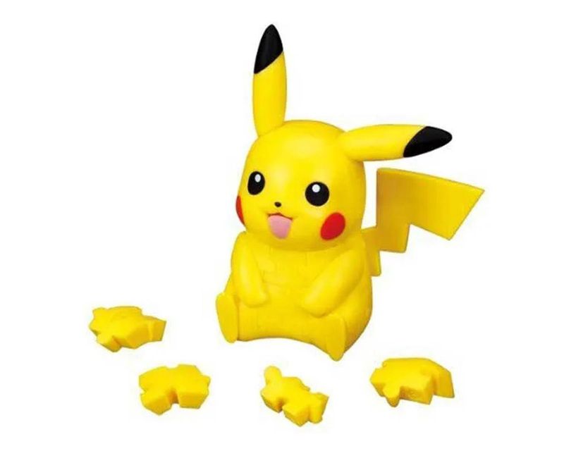 ENSKY PUZZLES ÔøΩPokemonÔøΩ Pikachu Kumu-Kumu 3D Jigsaw Puzzle (35pcs)