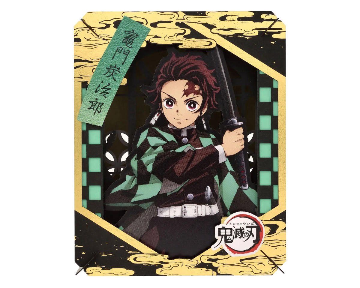 ENSKY PUZZLES Paper TheaterÔøΩ &quot;Demon Slayer&quot; Tanjiro Kamado 3D Diorama Kit