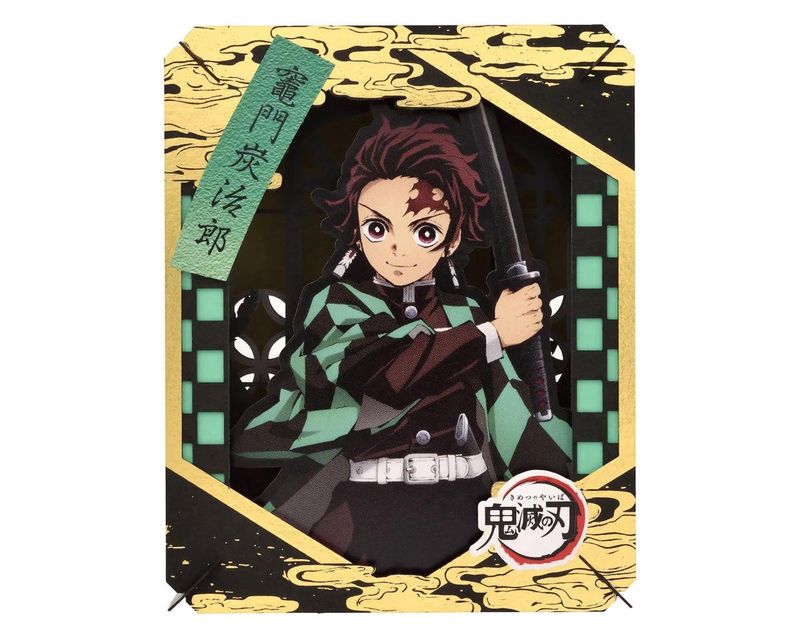 ENSKY PUZZLES Paper TheaterÔøΩ &quot;Demon Slayer&quot; Tanjiro Kamado 3D Diorama Kit