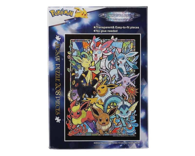 ENSKY PUZZLES &quot;PokÔøΩmonÔøΩ&quot; EeveeÔøΩ Evolutions Artcrystal Jigsaw Puzzle (208pcs)