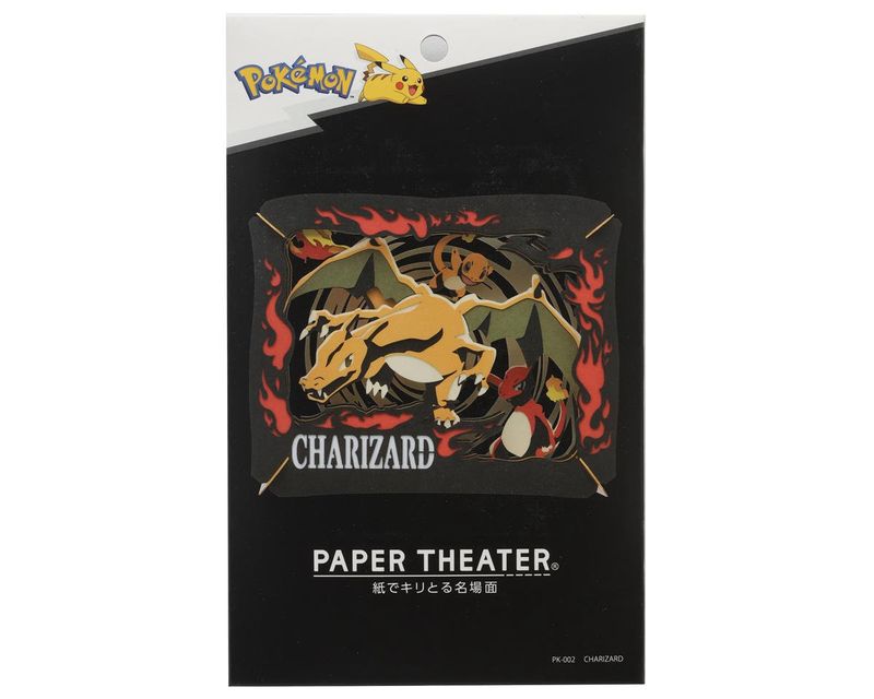 ENSKY PUZZLES Paper TheaterÔøΩ &quot;PokÔøΩmon&quot; Charizard 3D Diorama Kit