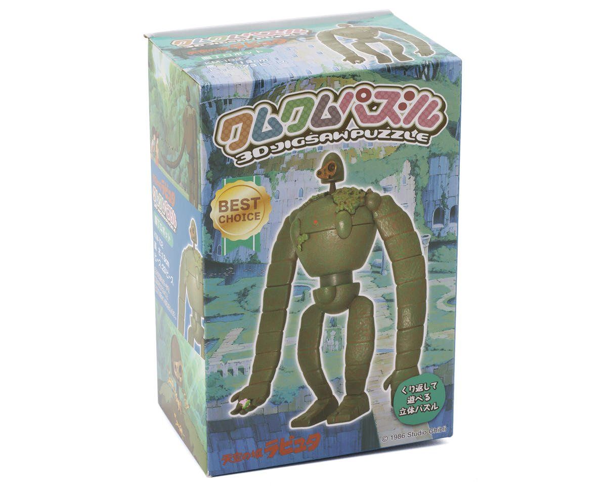 ENSKY PUZZLES Gardener Robot Solder"Castle in the Sky" 3D Jigsaw Puzzle (KM-102)