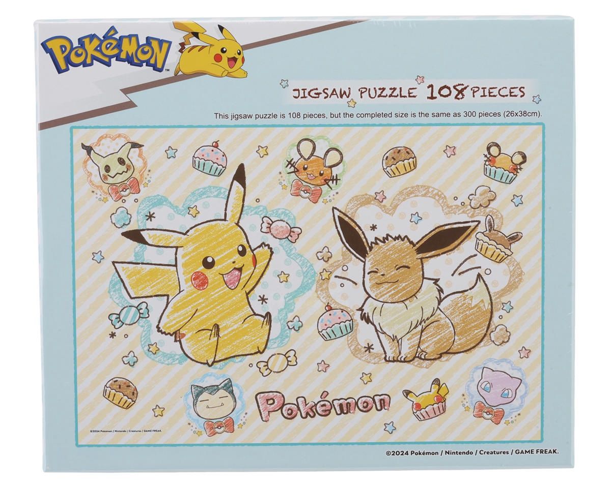 ENSKY PUZZLES ÔøΩPokÔøΩmonÔøΩÔøΩ Crayon Art Jigsaw Puzzle (108pcs)