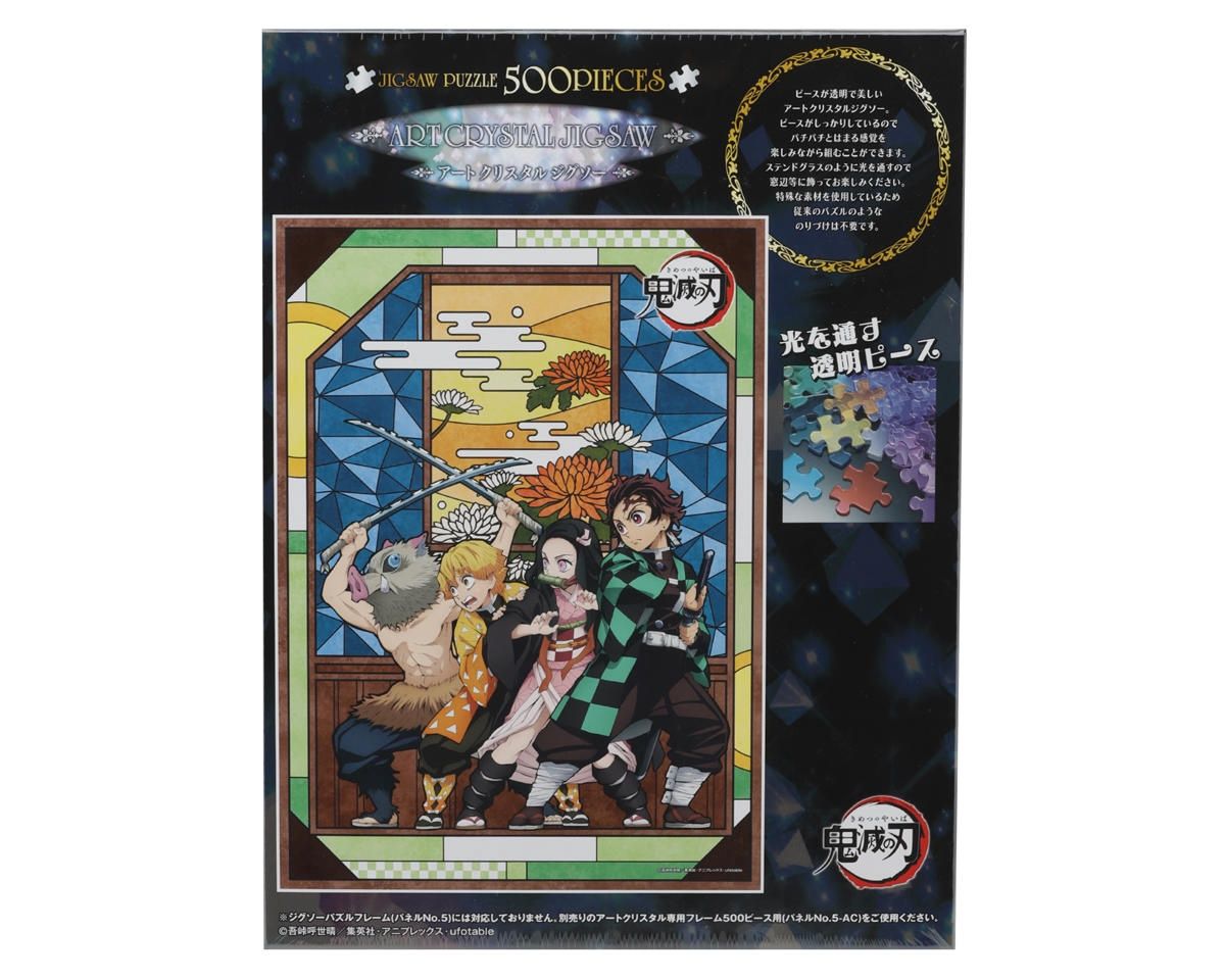 ENSKY PUZZLES &quot;Demon Slayer&quot; Kimetsu No Yaiba Artcrystal Jigsaw Puzzle (500pcs)