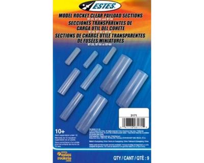 Estes Clear Payload Section Assortment (9 Piece)