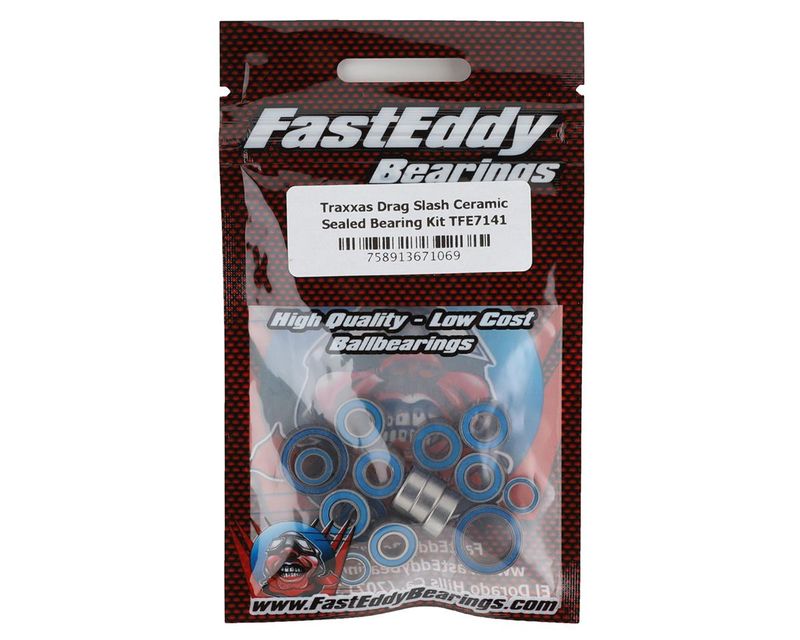 FastEddy Ceramic Bearing Kit for Traxxas Drag Slash