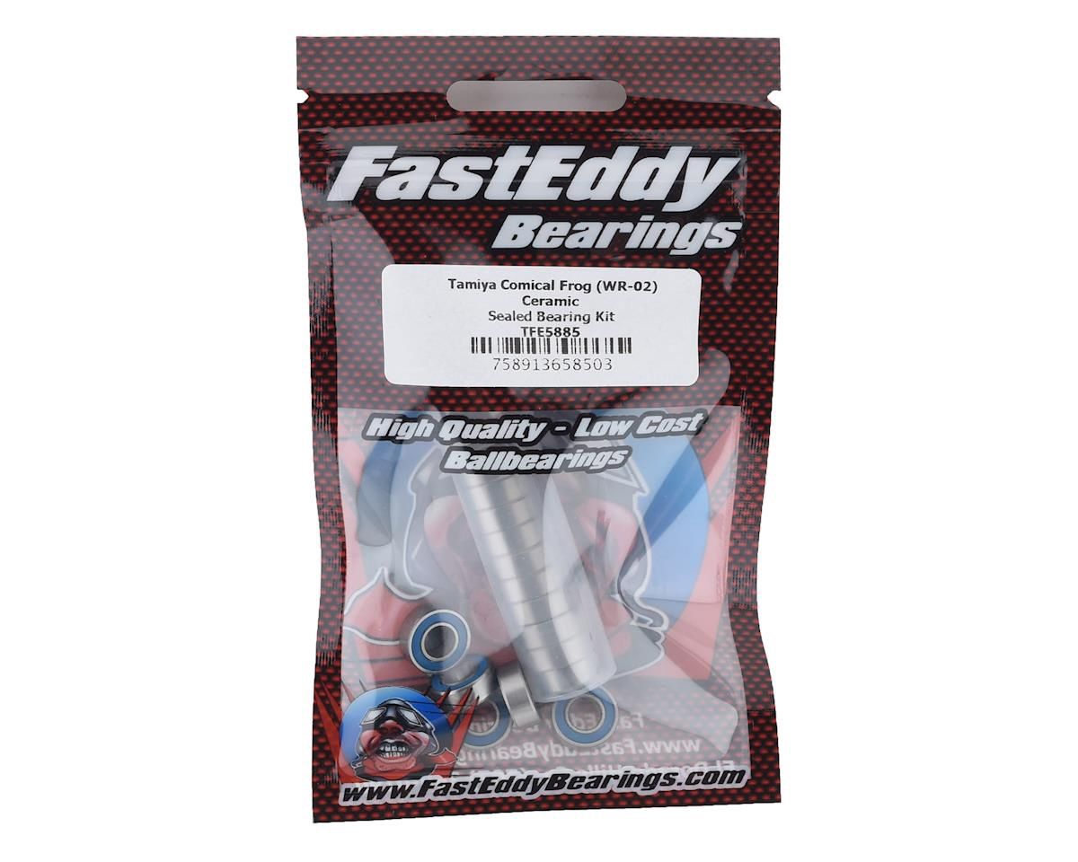 FastEddy Tamiya Comical Frog Ceramic Rubber Sealed Bearing Kit (WR-02)