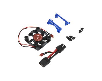 Hot Racing 50mm Monster Blower Fan Kit for Traxxas X-Maxx (Blue)