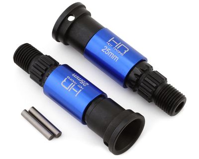 Hot Racing Steel HD CV Drive Axles for Traxxas XRT/X-Maxx (2)