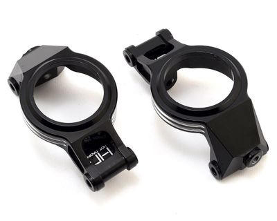 HRAXMX1901, Hot Racing Aluminum Steering Knuckle Carrier Set for Traxxas X-Maxx (Black)