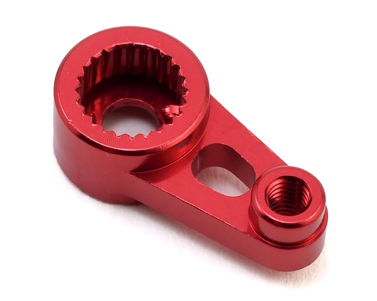 Hot Racing Aluminum Servo Horn for Traxxas 1/16 (Red) (Hitec)