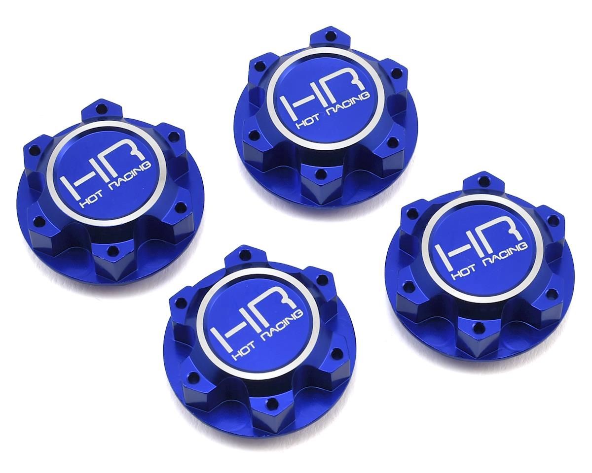 Hot Racing Aluminum Serrated 25mm Hex Wheel Nuts for Traxxas X-Maxx