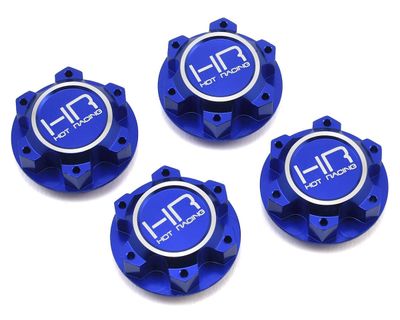 Hot Racing Aluminum Serrated 25mm Hex Wheel Nuts for Traxxas X-Maxx