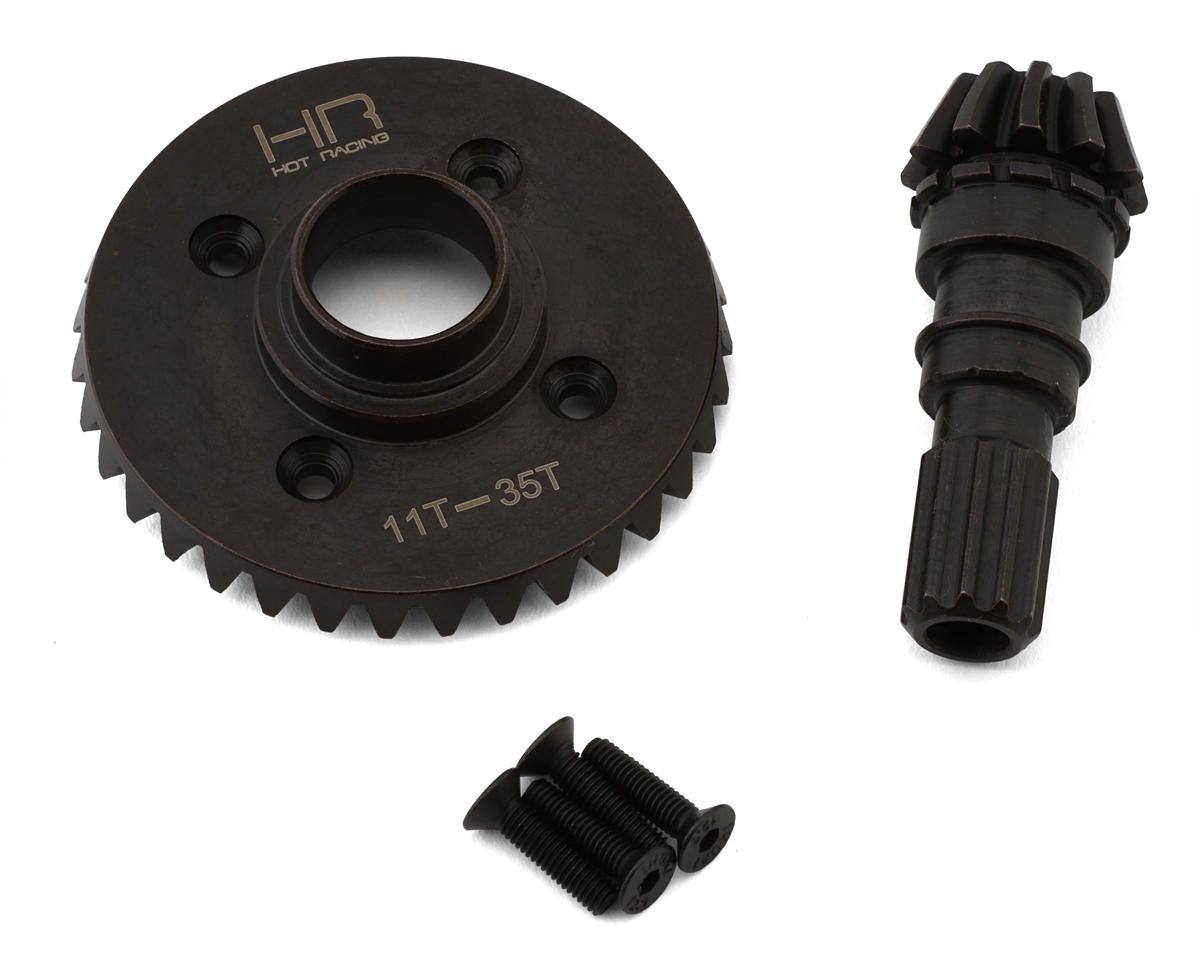 Hot Racing Steel Helical Differential Ring &amp; Pinion Gear for Traxxas X-Max/XRT-1