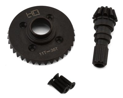 Hot Racing Steel Helical Differential Ring &amp; Pinion Gear for Traxxas X-Max/XRT-1