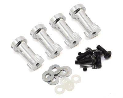Hot Racing Aluminum 12mm Hex Wheel Extensions for Traxxas Slash 4x4