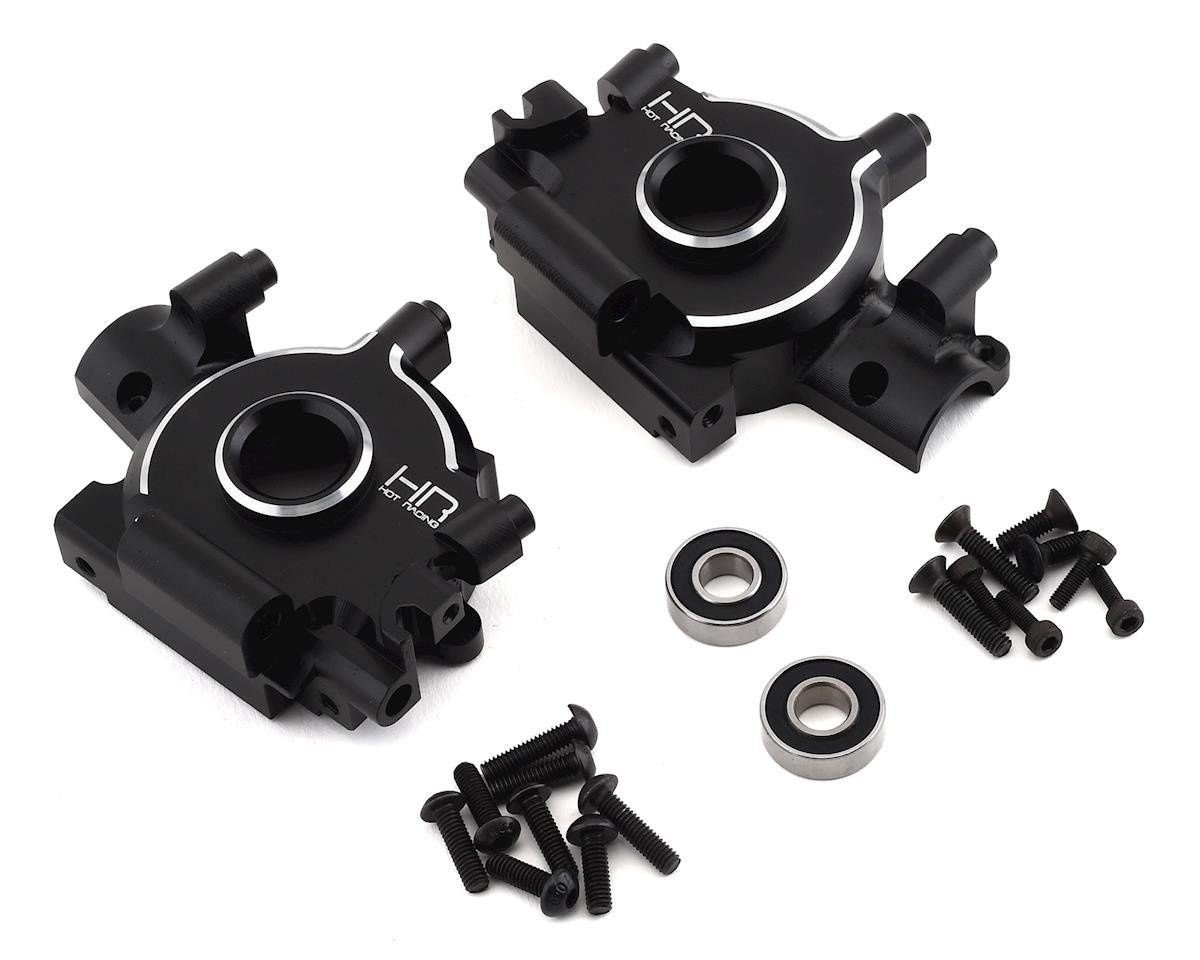 Hot Racing Losi Super Baja Rey/Rock Rey Aluminum Front Gear Box/Bulkhead (Black)