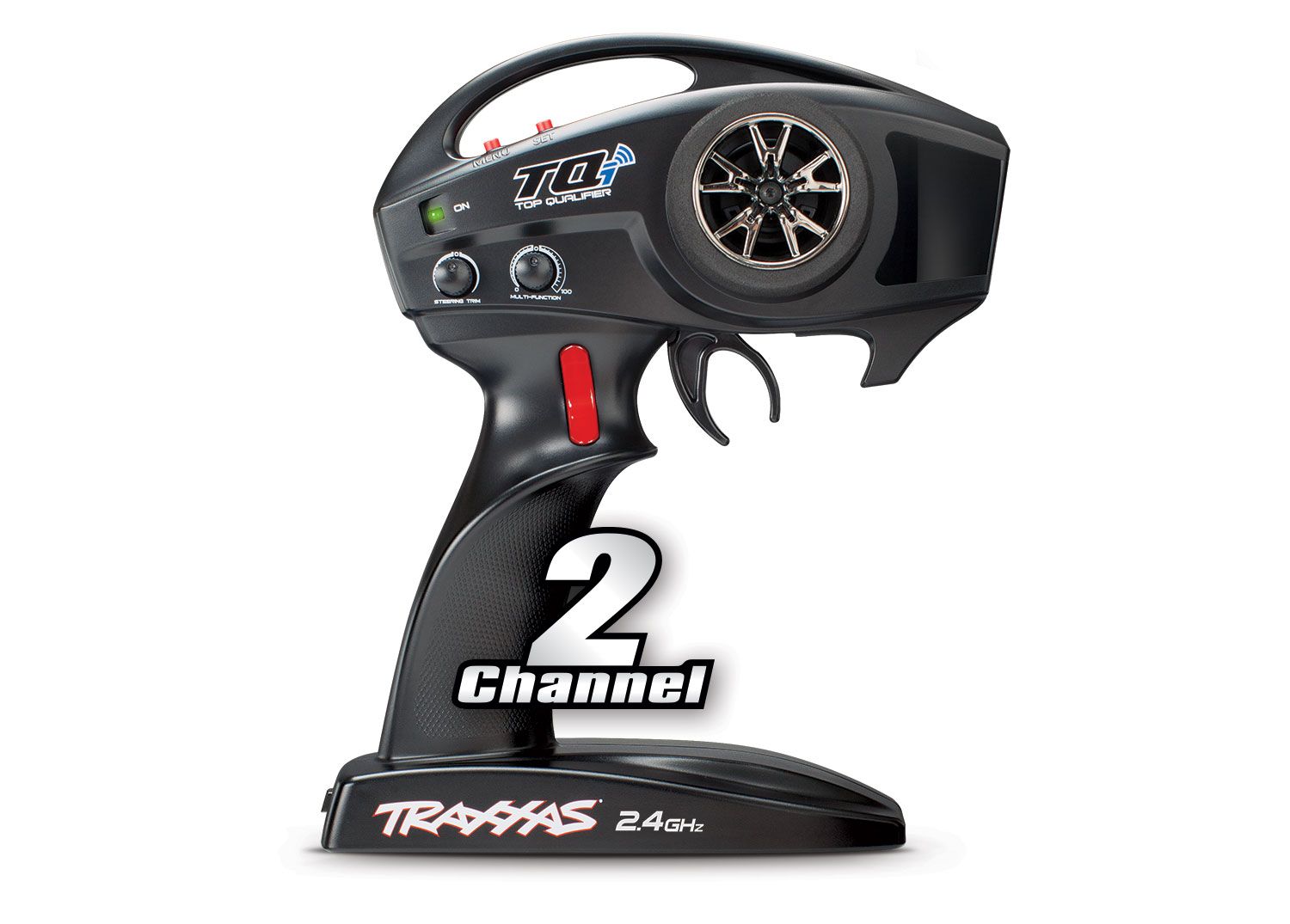 TRA6529A, Traxxas Drag Slash 2-Channel TQi Transmitter (Transmitter Only)