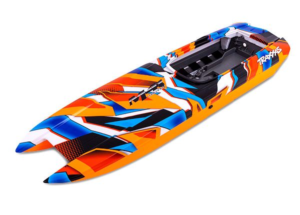 TRA5784T, Traxxas DCB M41 Orange Hull