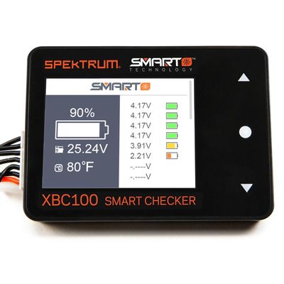 SPMXBC100, Spektrum RC XBC100 SMART Battery Cell Checker &amp; Servo Driver