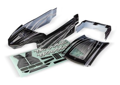 Traxxas Body, Funco Pro Scale Sand Car, ProGraphix (graphics are printed, requires paint &amp; final color application)/ decal sheet (requires #10912 body cage &amp; #10914 interior for complete assembly)
