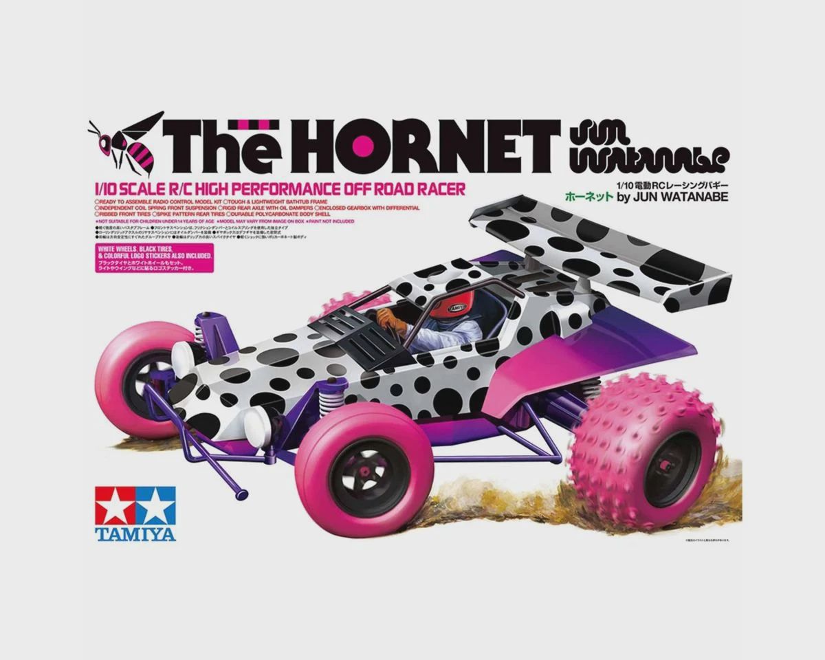 TAM58527, Tamiya Hornet by Jun Watanabe 1/10 Off-Road 2WD Electric Buggy Kit (Limited Edition)