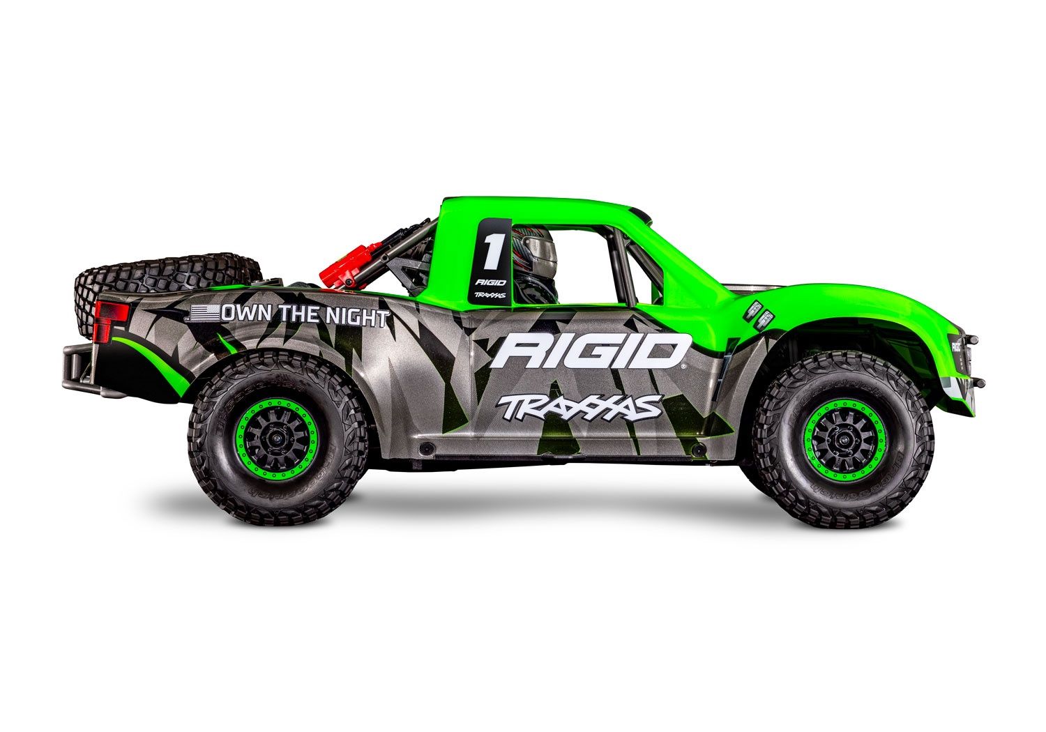 Traxxas Unlimited Desert Racer UDR 6S RTR 4WD Race Truck w/LED Lights, Color: Green
