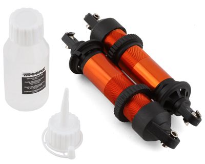TRA7861T, Traxxas XRT Medium GTX Shocks (Orange) (2)