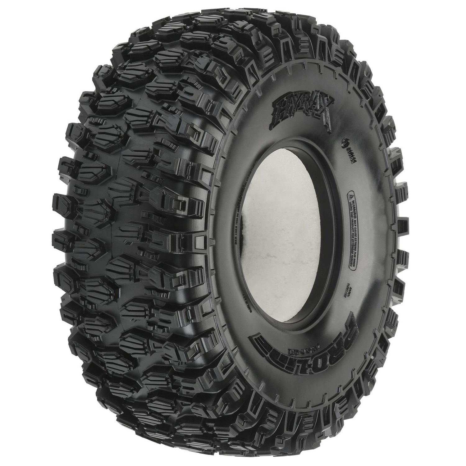 PRO1013203, Pro-Line Hyrax 2.2" Rock Terrain Crawler Tires w/Memory Foam (2) (Predator)