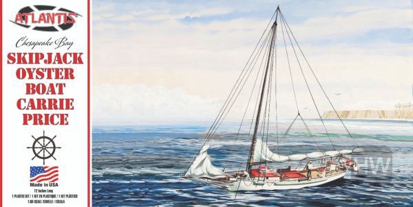 AANP1160, Atlantis - Skipjack Oyster Boat Carrie Price 1/60