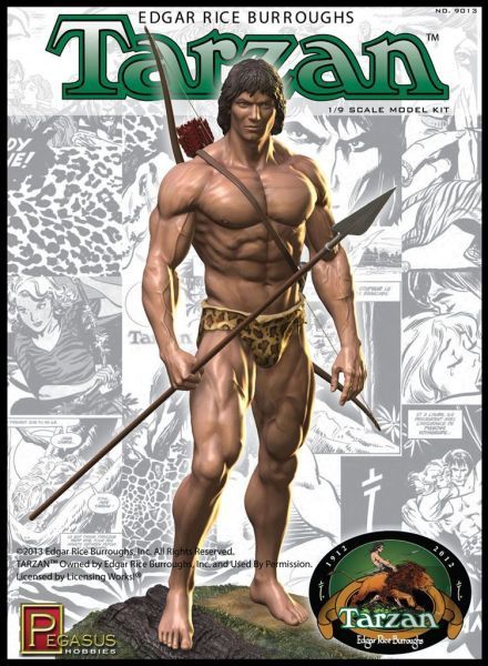 PGH9013, Pegasus Hobbies - Tarzan Figure Kit 1/8