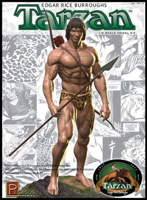 PGH9013, Pegasus Hobbies - Tarzan Figure Kit 1/8