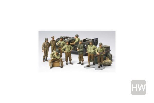 TAM32552, Tamiya - WWII U.S. Army Infantry At Rest 1/48