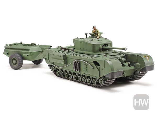 TAM32594, Tamiya - UK Churchill Mk.VII Crocodile 1/48