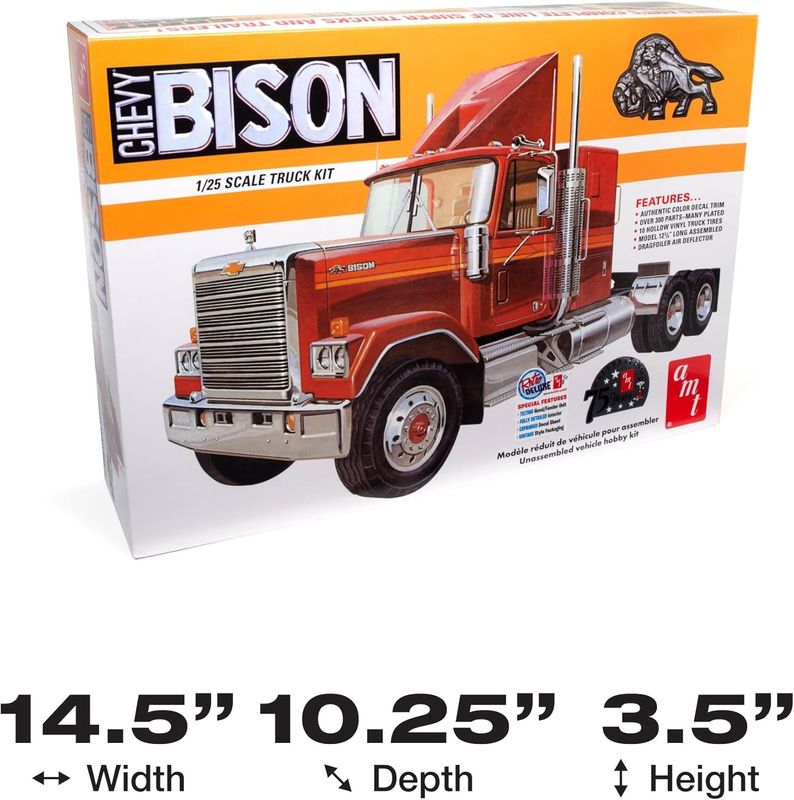 AMT1390, AMT Models - Chevy Bison Conventional 1/25
