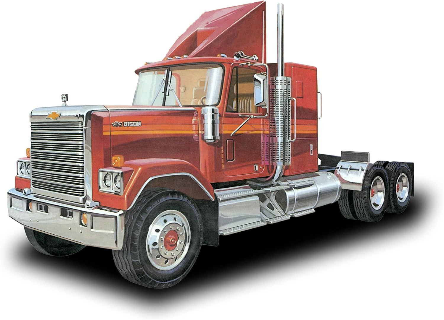 AMT1390, AMT Models - Chevy Bison Conventional 1/25