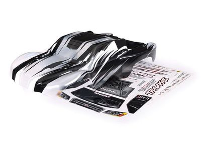 Traxxas Body, SlashÔøΩ 4X4, ProGraphixÔøΩ (also fits SlashÔøΩ VXL &amp; SlashÔøΩ 2WD) (graphics are printed, requires paint &amp; final color application)/ decal sheet
