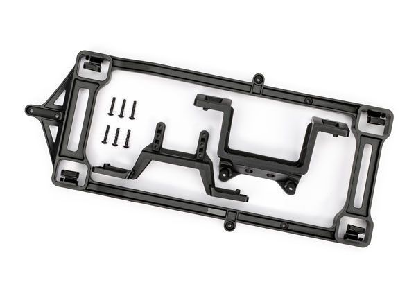 Traxxas Body conversion kit, BigfootÔøΩ No. 1 (includes front &amp; rear body mounts, latch, hardware) (for clipless mounting)