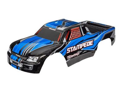 Traxxas Body, StampedeÔøΩ (also fits StampedeÔøΩ VXL), blue (painted, decals applied)