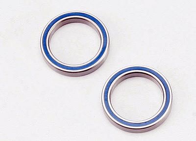 Traxxas Ball bearings, blue rubber sealed (20x27x4mm) (2)
