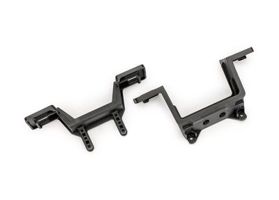 Traxxas Body mounts, front &amp; rear (for clipless body mounting)