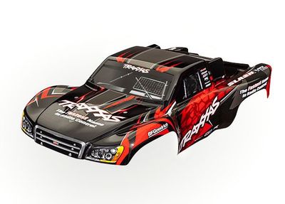 Traxxas Body, Slash VXL 2WD (also fits Slash 4X4), red (painted, decals applied)