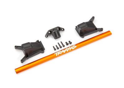 Traxxas Chassis brace kit, red (fits RustlerÔøΩ 4X4 or SlashÔøΩ 4X4 models equipped with Low-CG chassis)