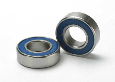 Traxxas Ball bearings, blue rubber sealed (8x16x5mm) (2)