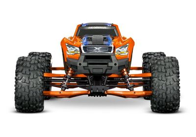 Traxxas Suspension kit, X-MaxxÔøΩ WideMaxxÔøΩ, orange (includes front &amp; rear suspension arms, front toe links, driveshafts, shock springs)