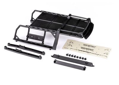 Traxxas Expedition rack/ mounting hardware (fits #8111, 8111R, or 8213 series bodies)