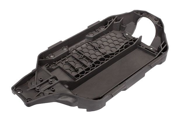 Traxxas Chassis, charcoal gray-1