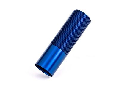 Traxxas Body, GTX shock, medium (aluminum, blue-anodized) (1)