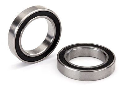 Traxxas Ball bearing, black rubber sealed, stainless (17x26x5mm) (2)